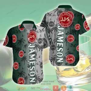 Jameson Irish Whiskey Hawaiian Shirt