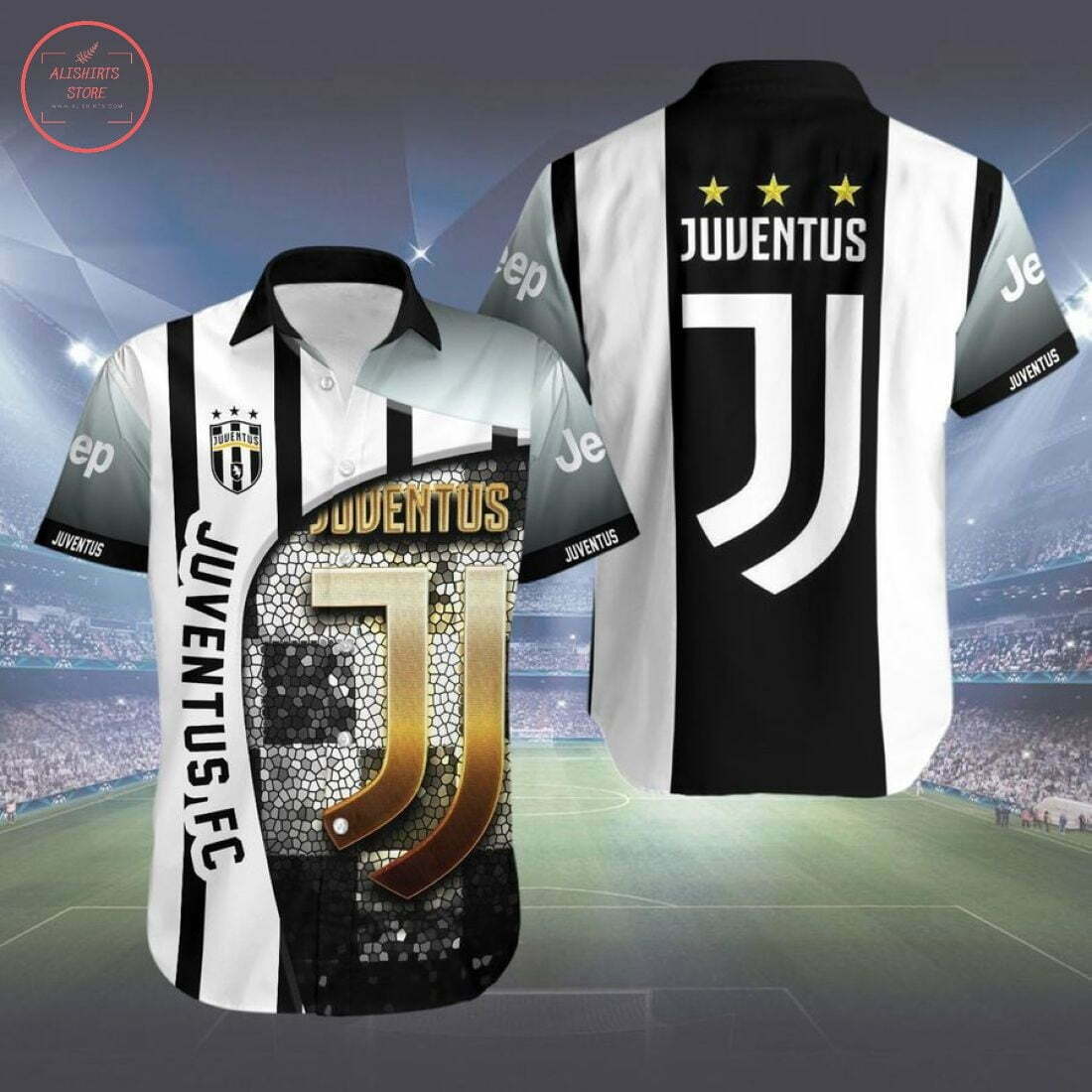 Juventus Fc Hawaiian Shirt Outfit Beach Summer