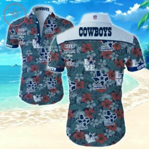 Keep Calm I'M A Dallas Cowboy S Hawaiian Shirt