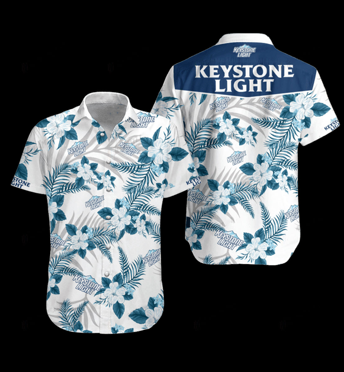 Keystone Light Hawaiian Shirt Summer Outfit Beach