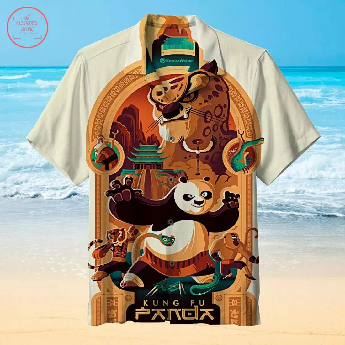 Kung Fu Panda Hawaiian Shirt Beach Summer Outfit