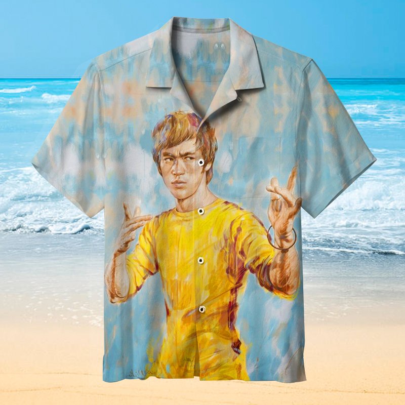 Kung Fu Star (Bruce Lee) Hawaiian Shirt