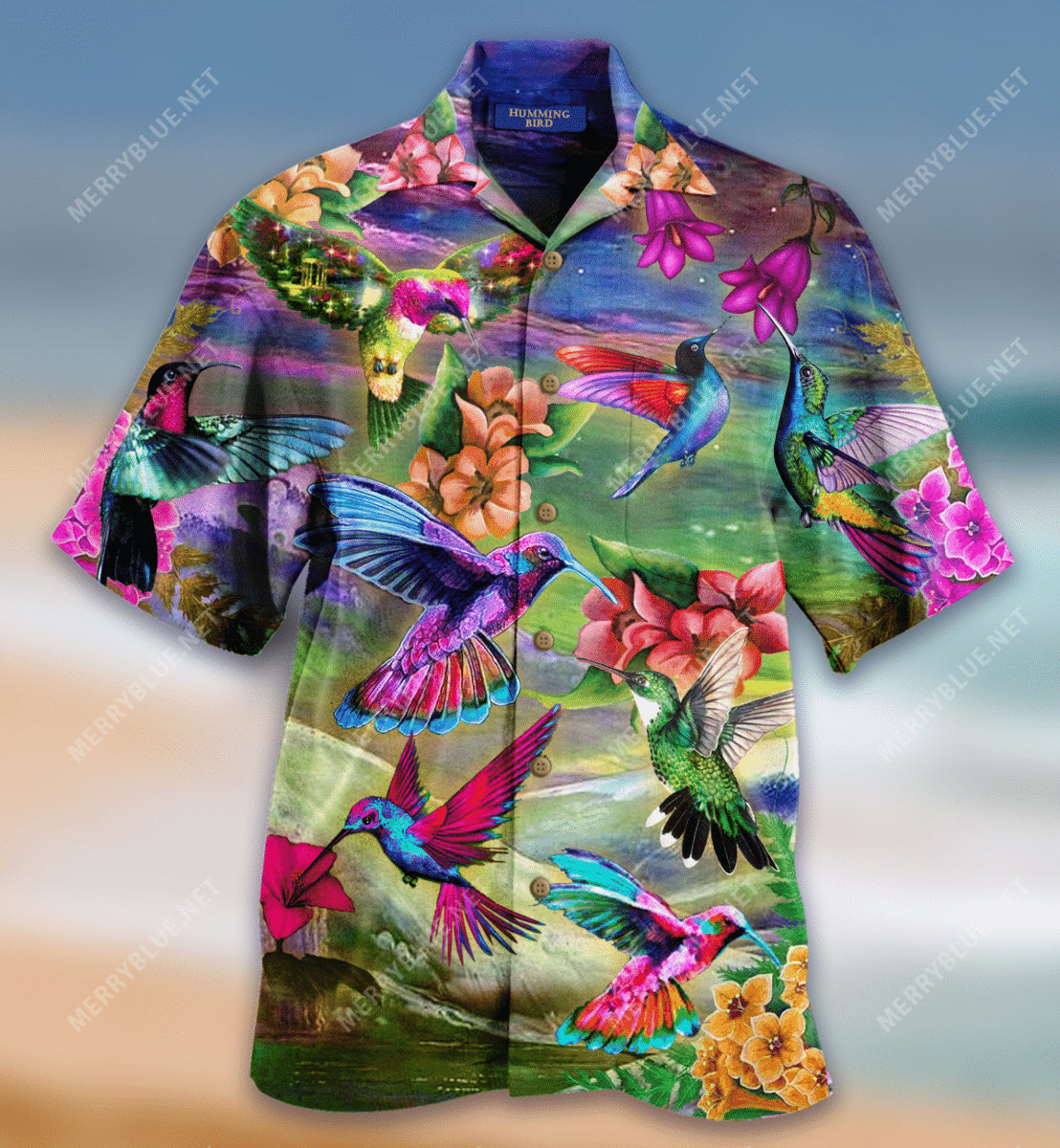 Life Is Better With A Hummingbird Hawaiian Shirt