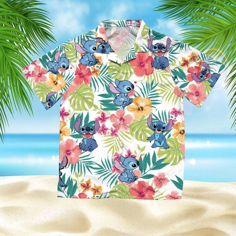 Lilo And Stitch Cute Ii Hawaiian Shirt