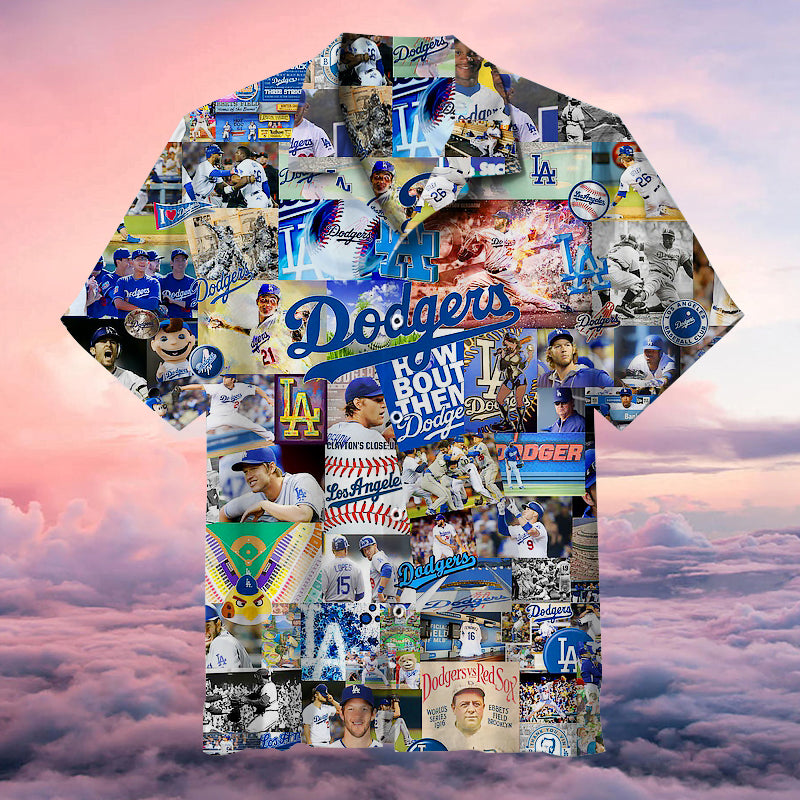 Los Angeles Dodgers Hawaiian Shirt