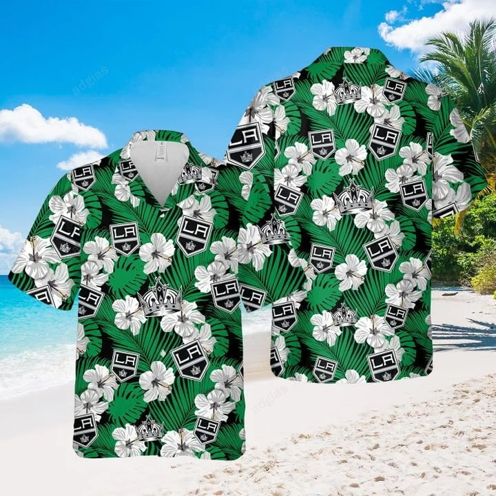 Los Angeles Kings Hawaiian Shirt