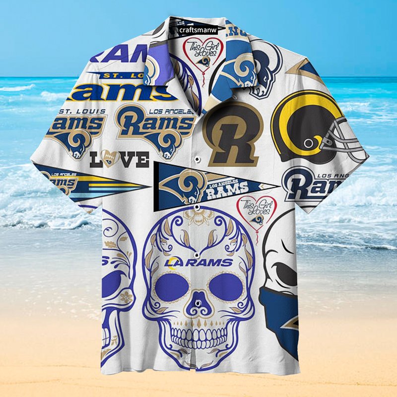 Los Angeles Rams Fashion Hawaiian Shirt