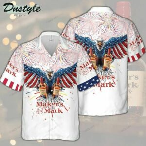 Maker'S Mark 4Th Of July Hawaiian Shirt