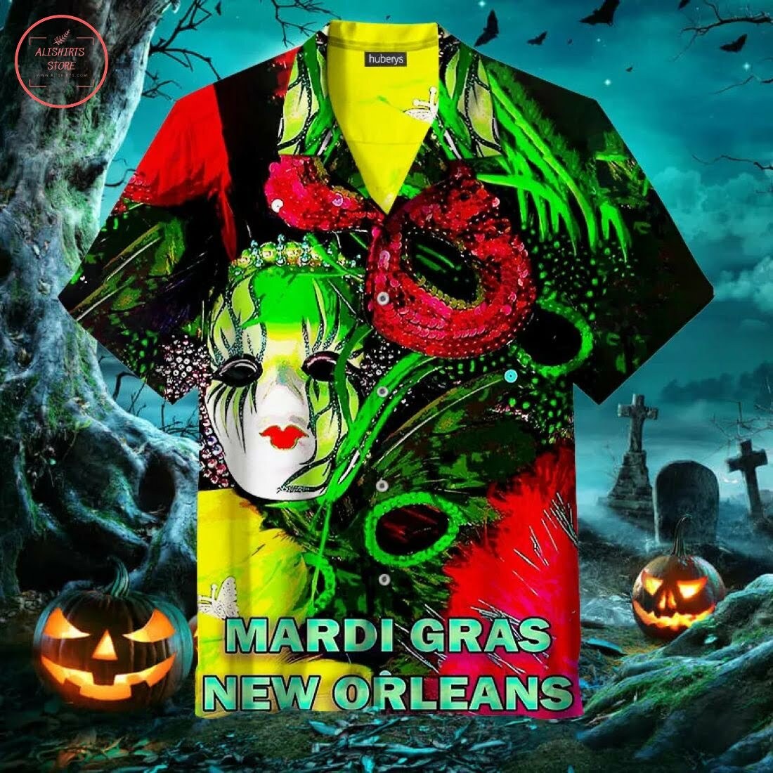 Mardi Gras New Orleans S Hawaiian Shirt