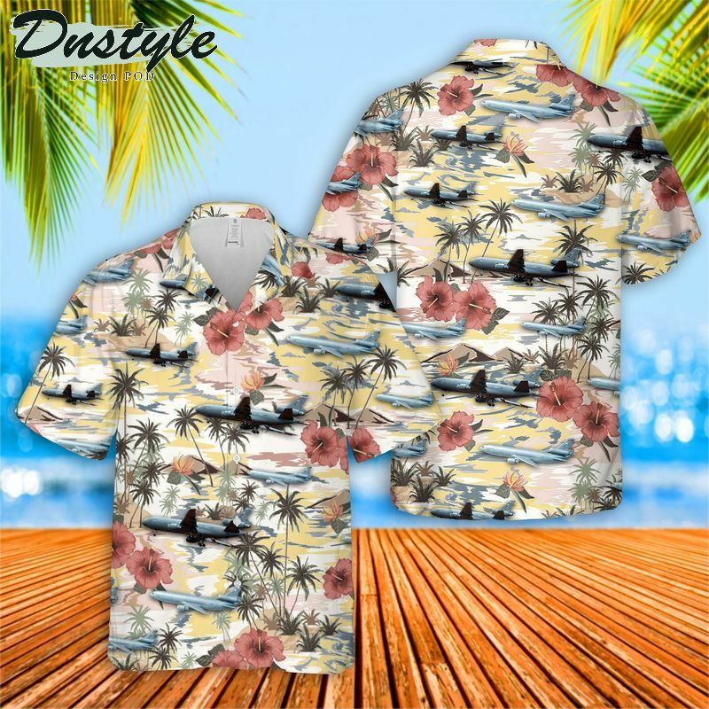 Mcdonnell Douglas Kc10 Extender Hawaiian Shirt