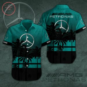 Mercedes Amg Petronas F1 Team Hawaiian Shirt