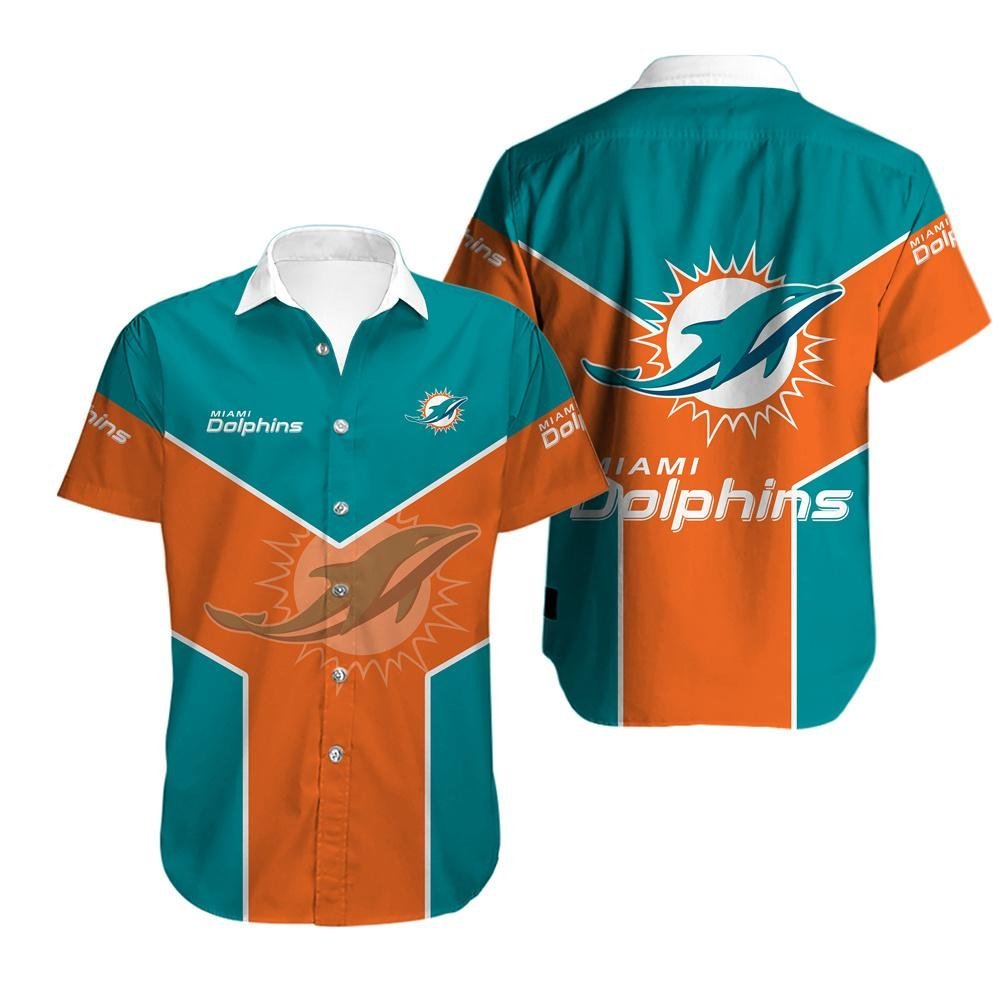 Miami Dolphins Hawaiian Shirt Outfit Summer Beach