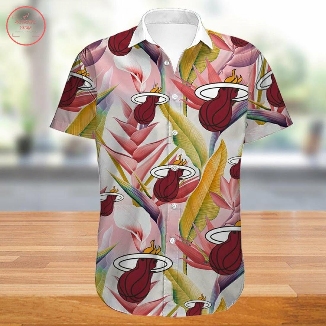 Miami Heat Hawaiian Shirt Outfit Beach Summer