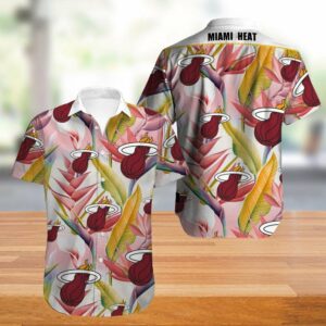 Miami Heat Hawaiian Shirt Outfit Summer Beach