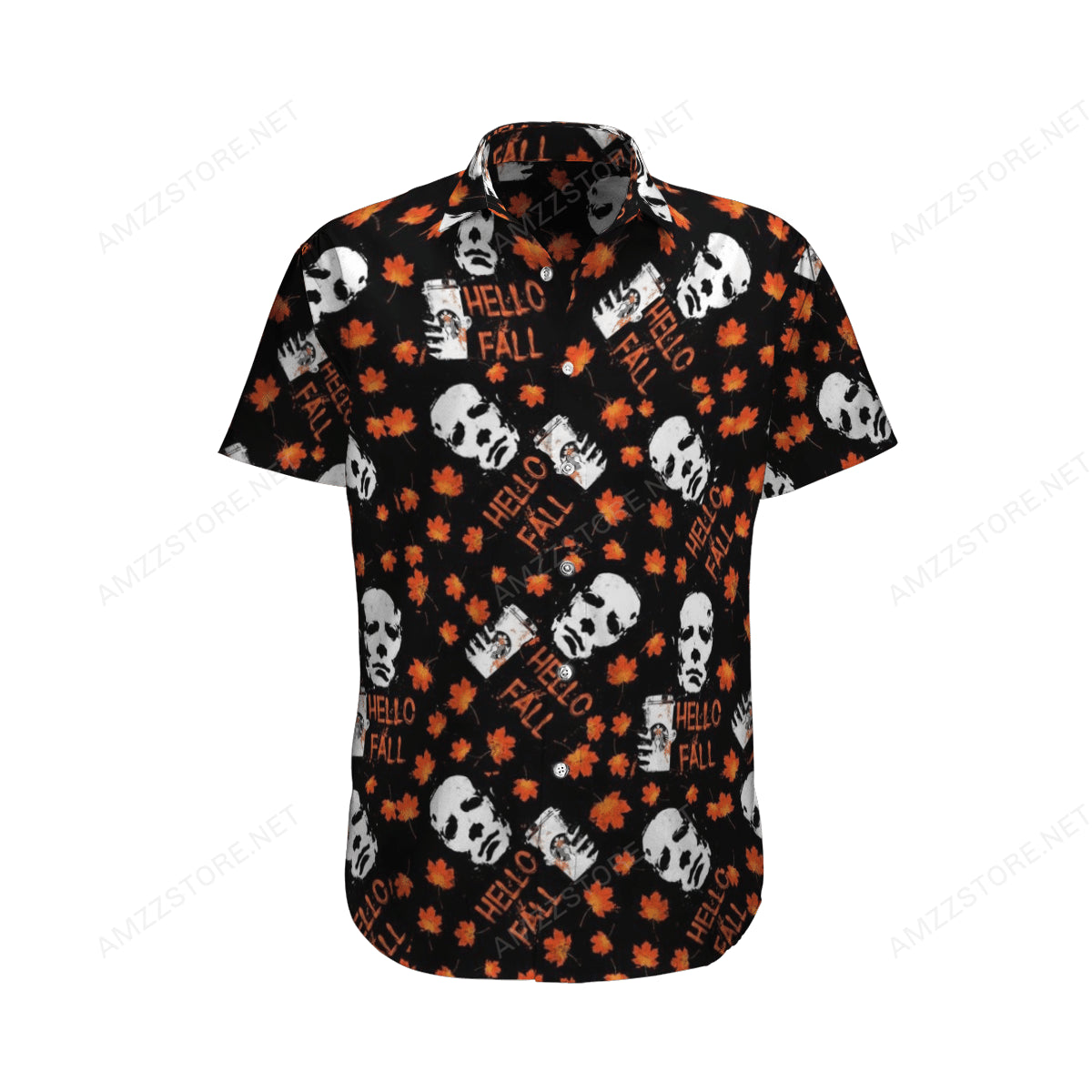 Michael Myers Hello Fall Hawaiian Shirt