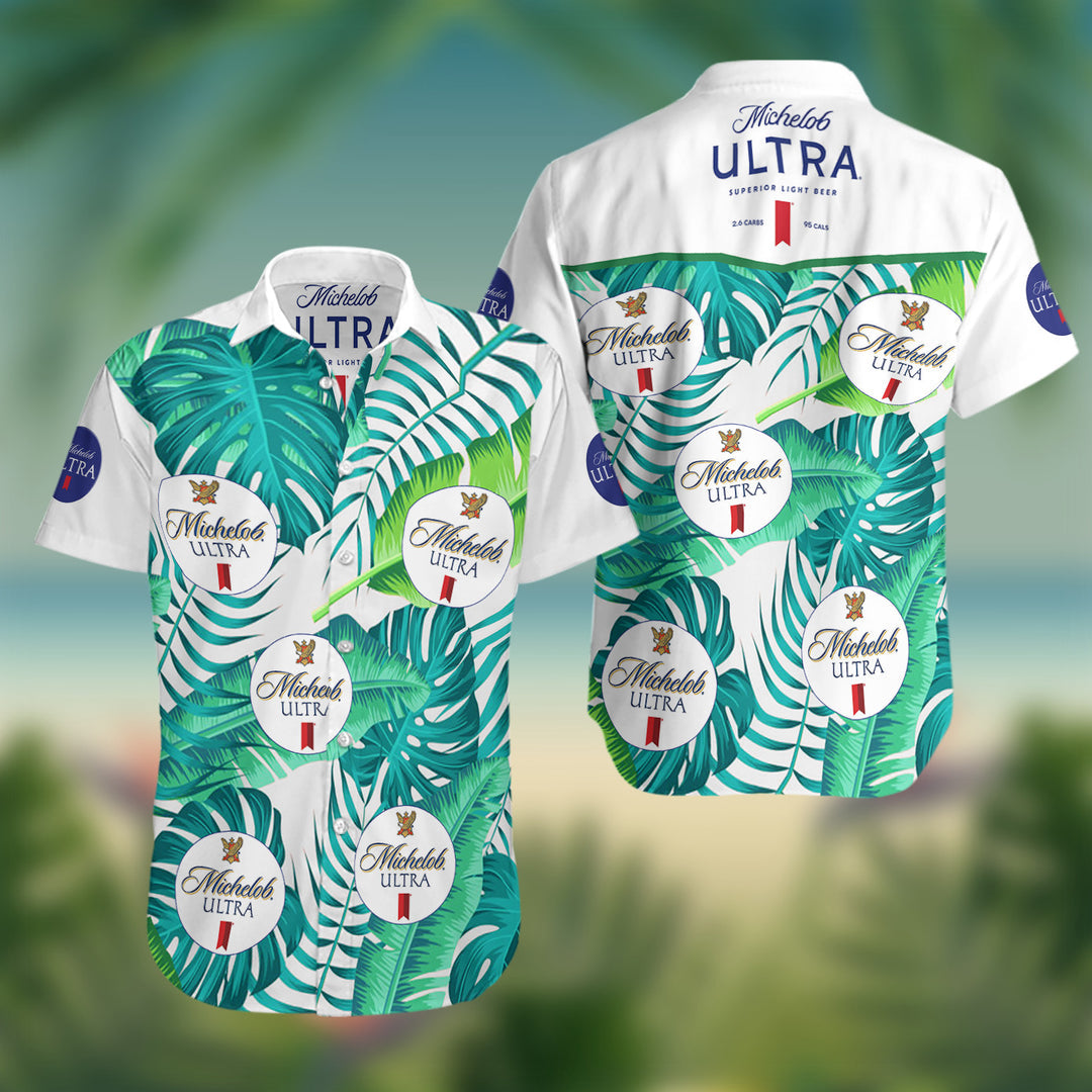 Michelob Ultra Beer Hawaiian Shirt