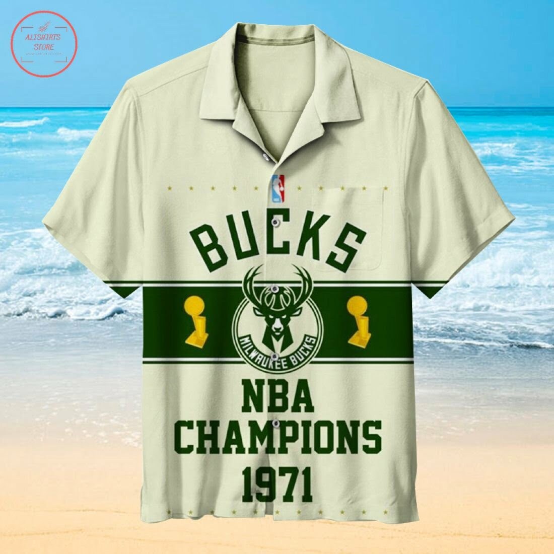 Milwaukee Bucks Champions Hawaiian Shirt