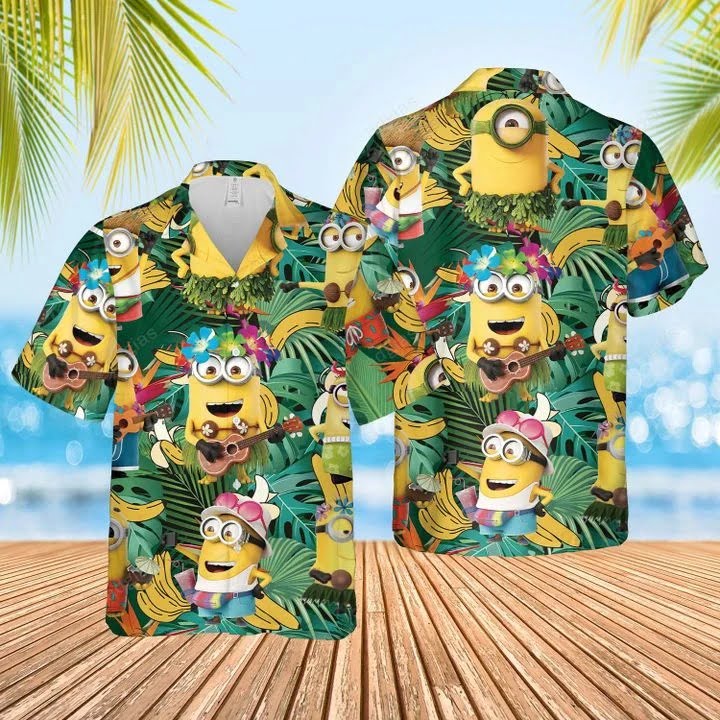 Minions Hawaiian Shirt Outfit Beach Summer