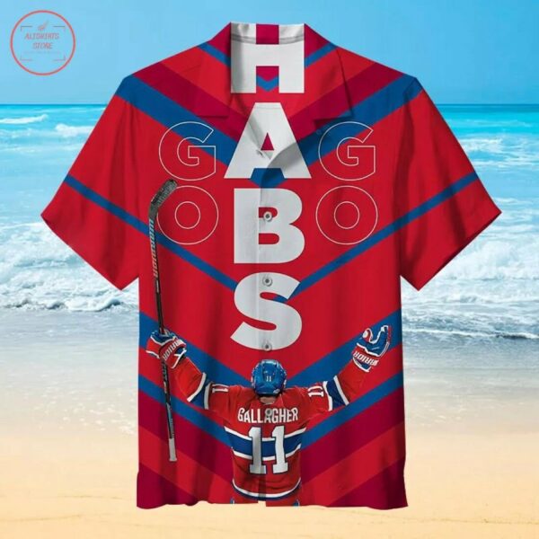 Montreal Canadiens Hawaiian Shirt