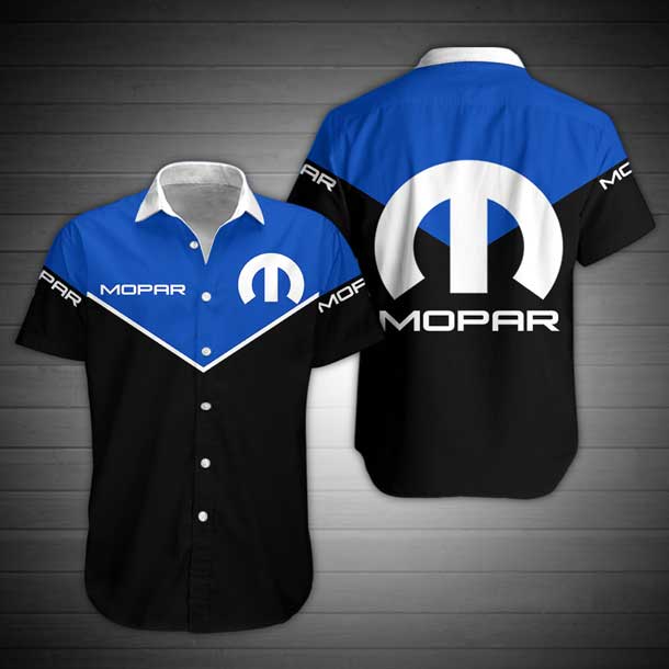 Mopar Hawaiian Shirt Beach Outfit Summer