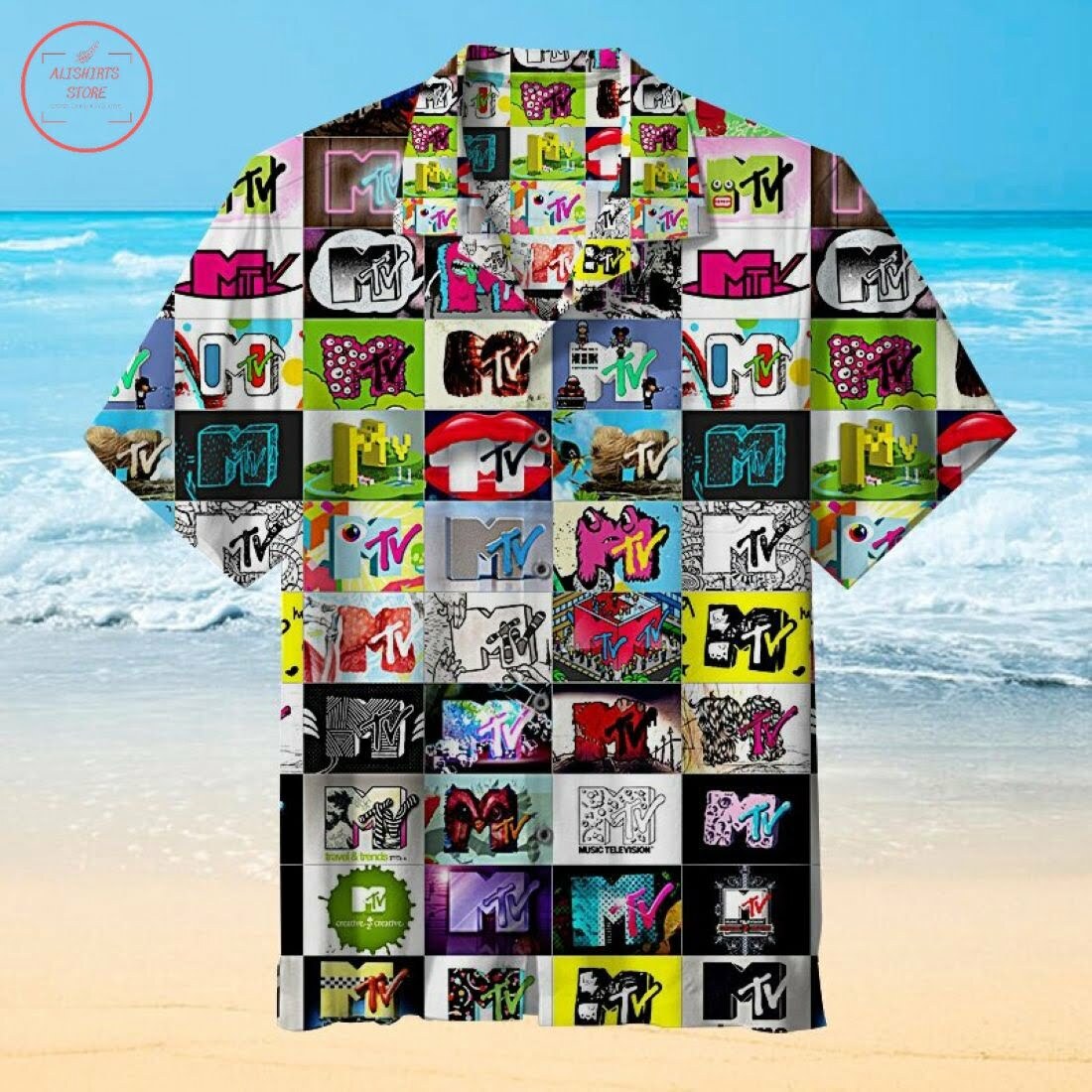 Mtv Hawaiian Shirt Summer Beach Outfit