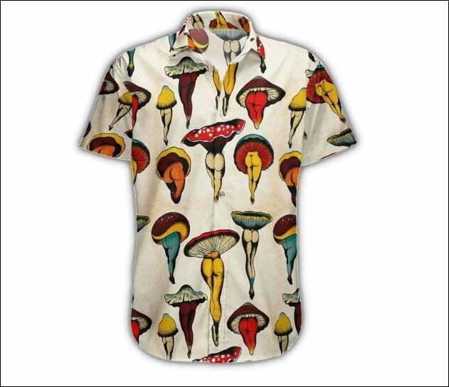 Mushroom Body Hawaiian Shirt Outfit Beach Summer