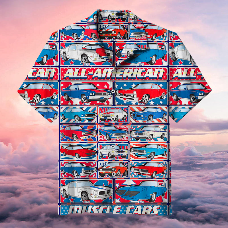 My Favorite (Muscle Car) Hawaiian Shirt