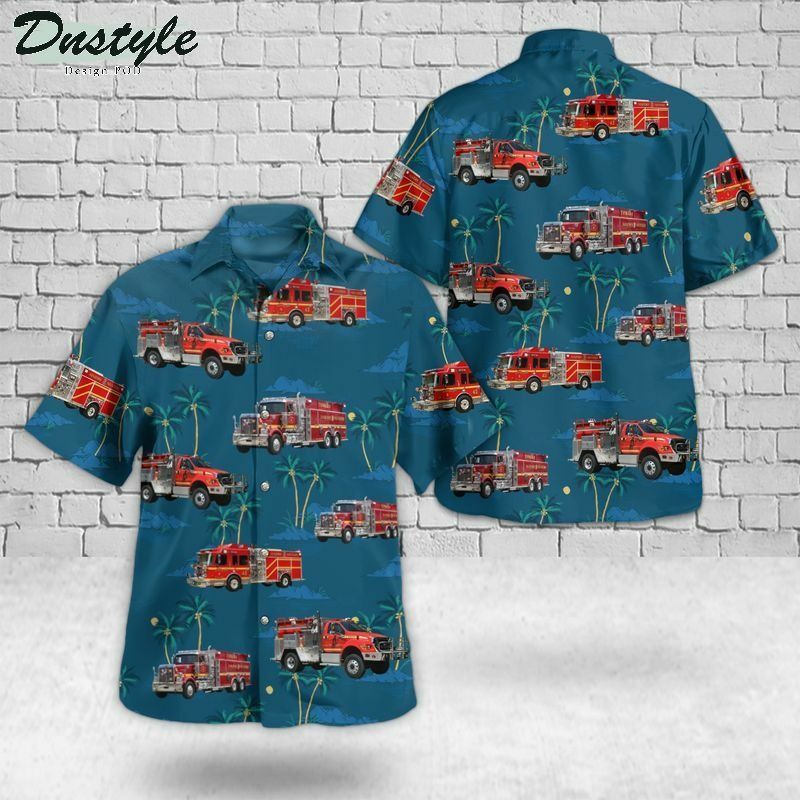 Nanjemoy Charles County Maryland Nanjemoy Volunteer Fire Department Hawaiian Shirt