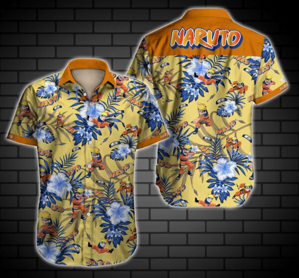 Naruto Hawaiian Shirt Summer Beach Outfit