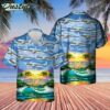 Nasa Aero Spacelines 377Sgt Super Guppy Turbine Hawaiian Shirt