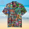 Neon Sing Hawaiian Shirt Beach Outfit Summer