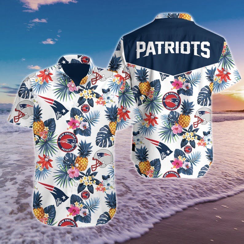 New England Patriots Hawaiian Shirt