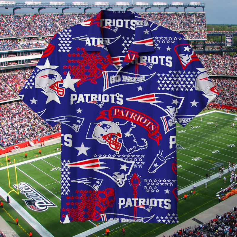 New England Patriots Hawaiian Shirt