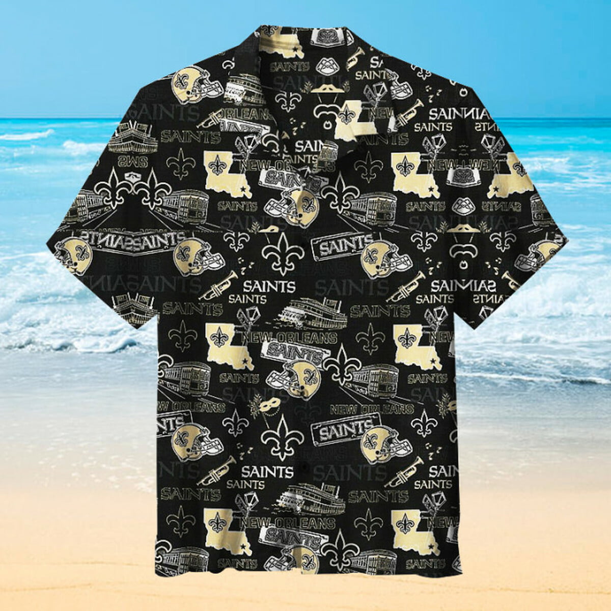 New Orleans Saints Hawaiian Shirt