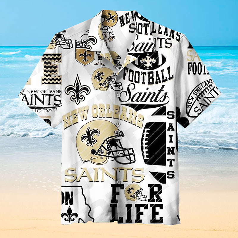 New Orleans Saints Hawaiian Shirt