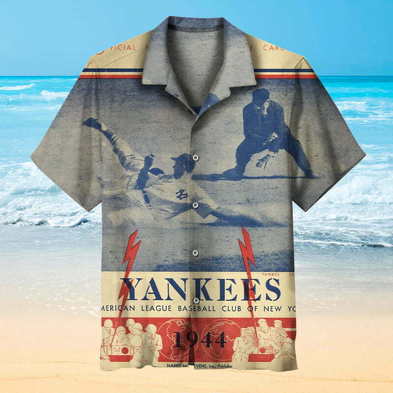 New York Yankees Hawaiian Shirt Beach Outfit Summer