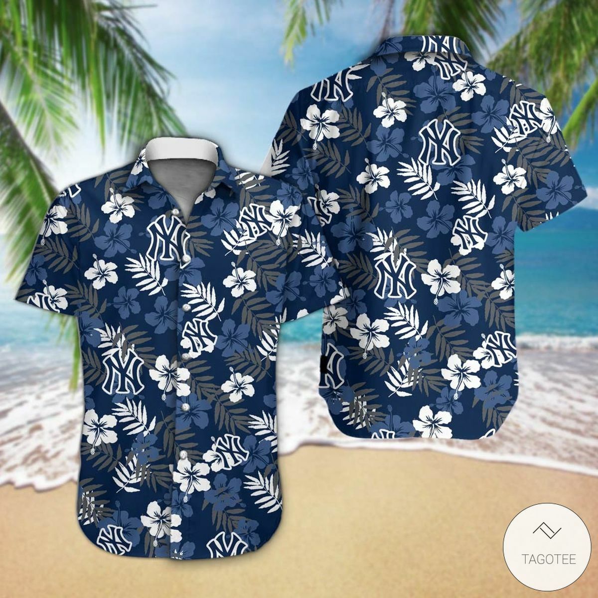 New York Yankees Hawaiian Shirt Summer Outfit Beach