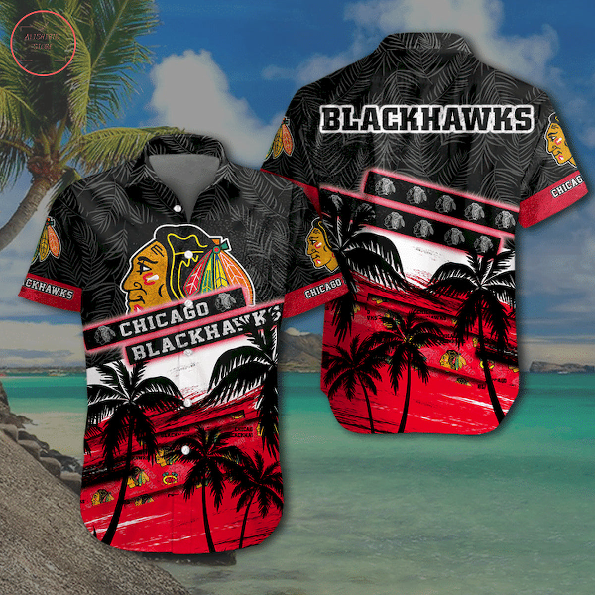 Nhl Chicago Blackhawks Hawaiian Shirt