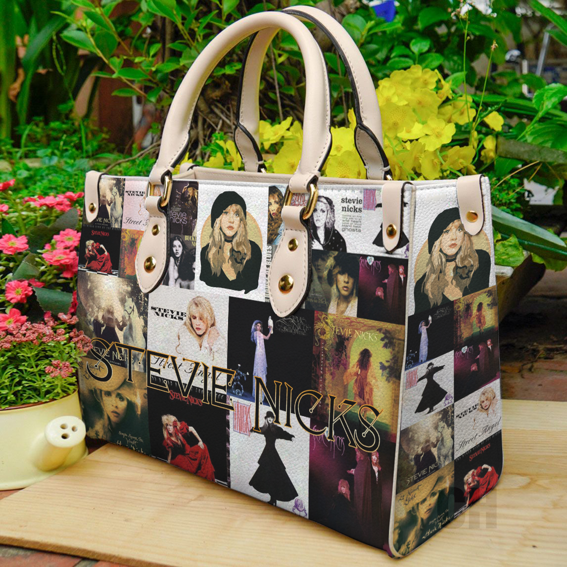 Stevie Nicks Lover Women Leather Hand Bag