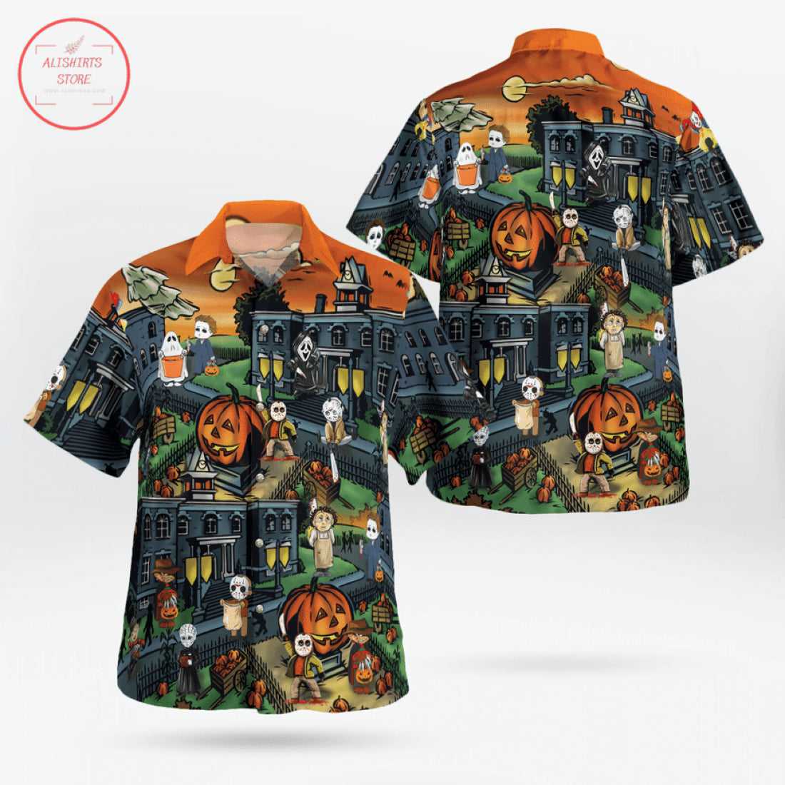 Nightmare Town Hawaiian Shirt Summer Beach Outfit