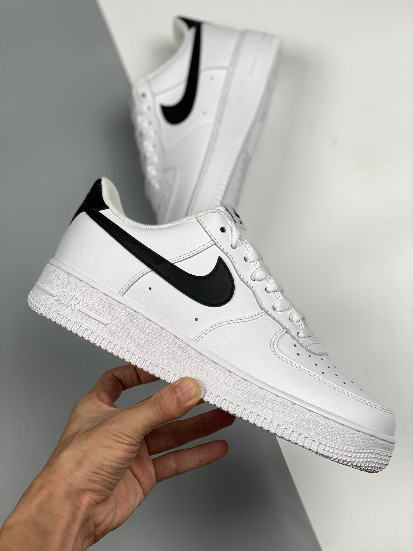 Nike Air Force 1 07 White Black For Sale