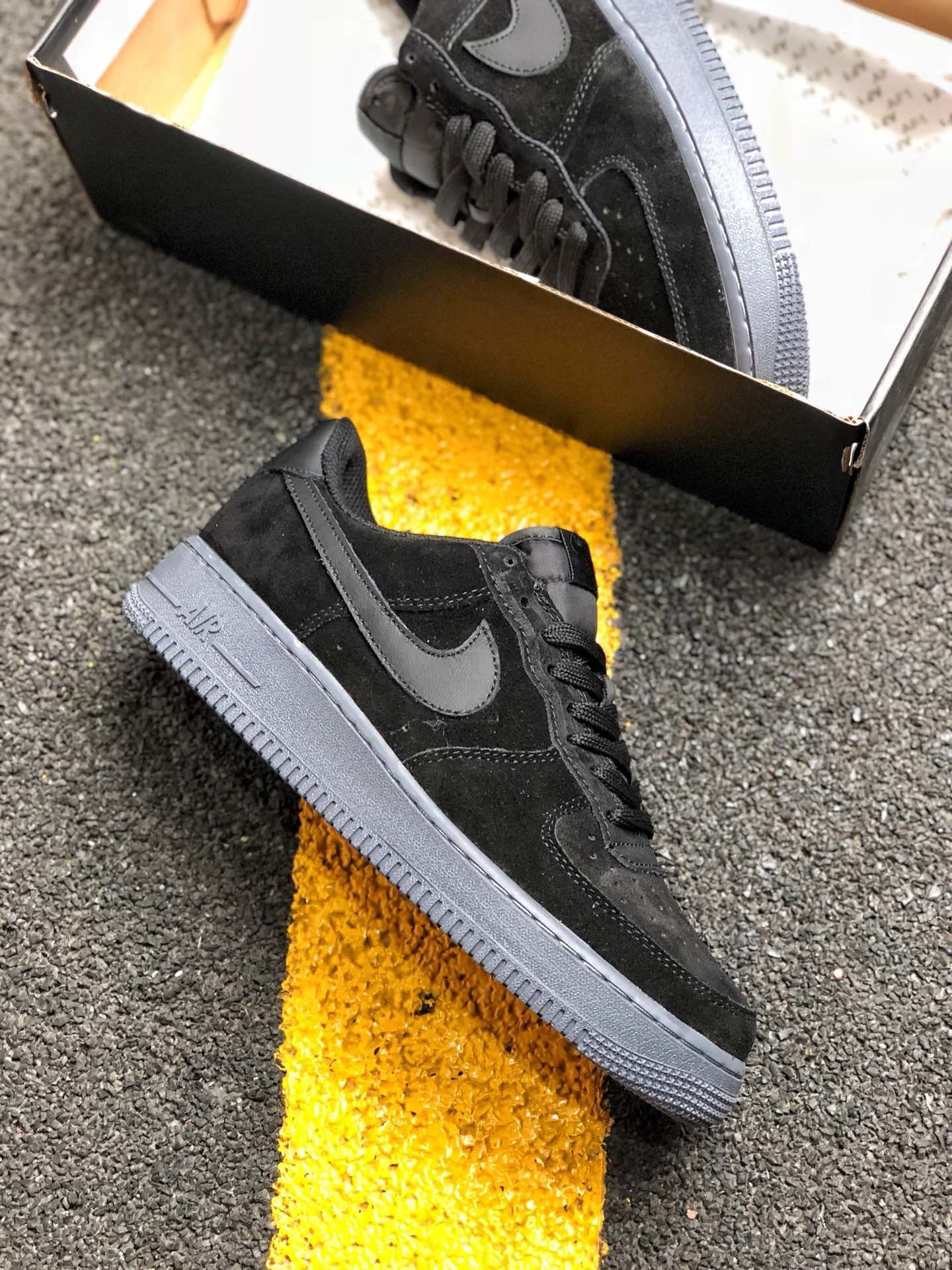 Nike Air Force 1 07 LV8 3 Black Anthracite BQ4329-002 For Sale