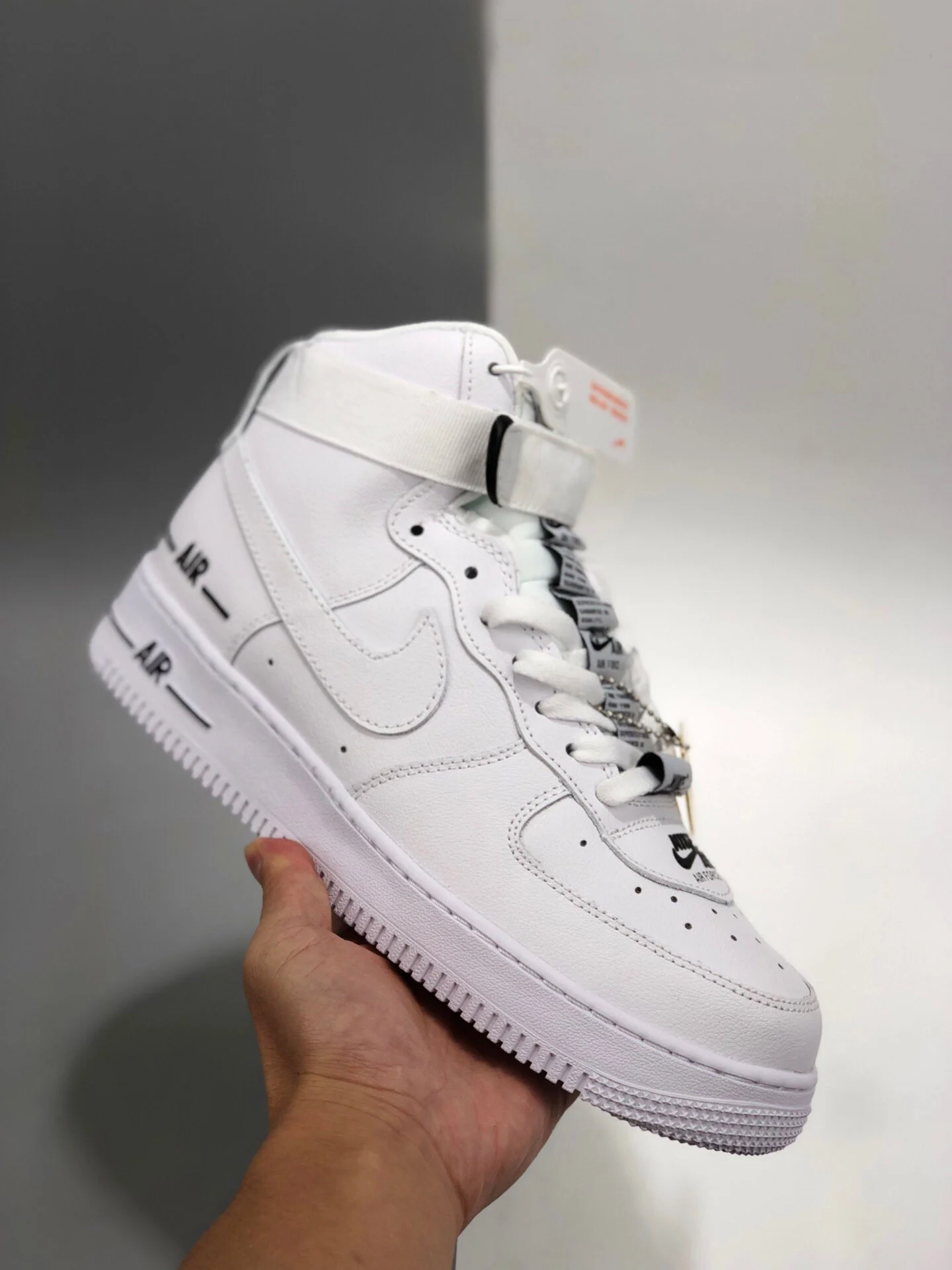 Nike Air Force 1 High 07 LV8 3 White Black CJ1385-100 For Sale