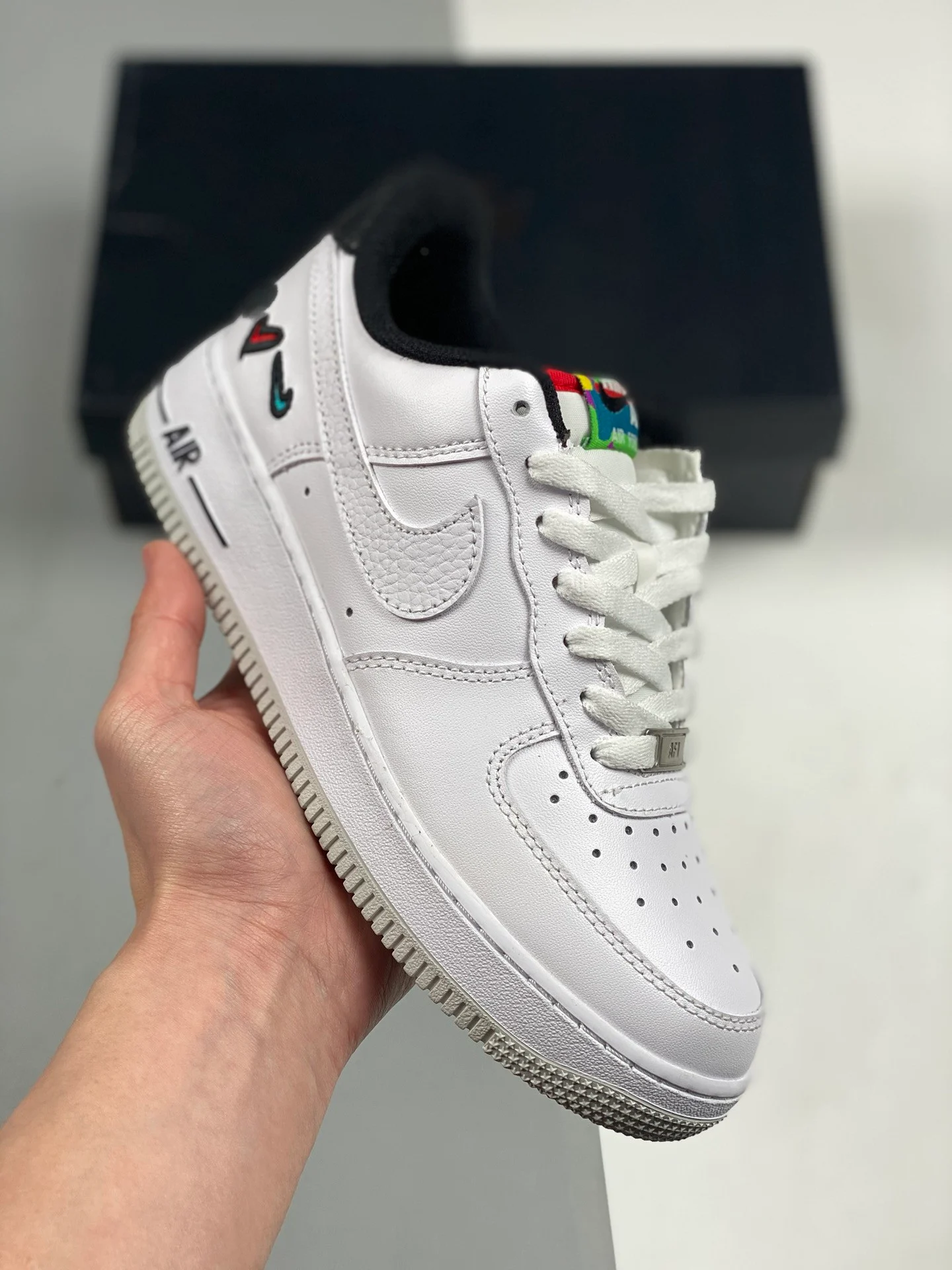 Nike Air Force 1 Low Peace, Love, Swoosh White University Red For Sale