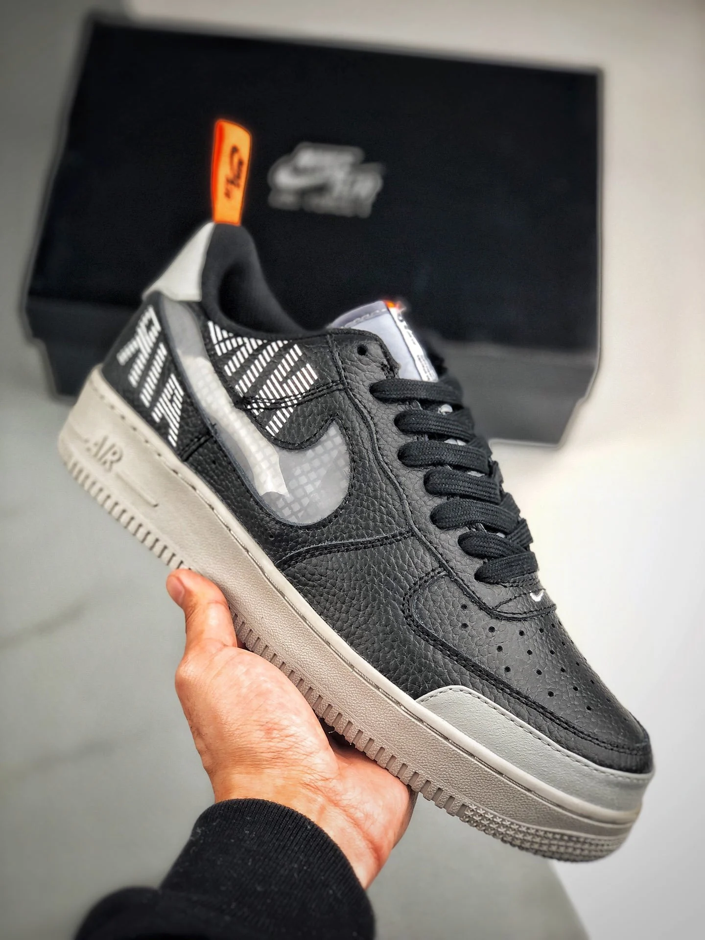 Nike Air Force 1 Low Under Constructioan Black For Sale