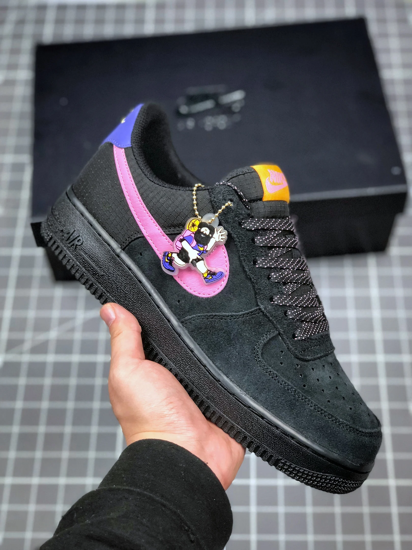 Nike Air Force 1 Low ACG Black Pink CD0887-001 For Sale