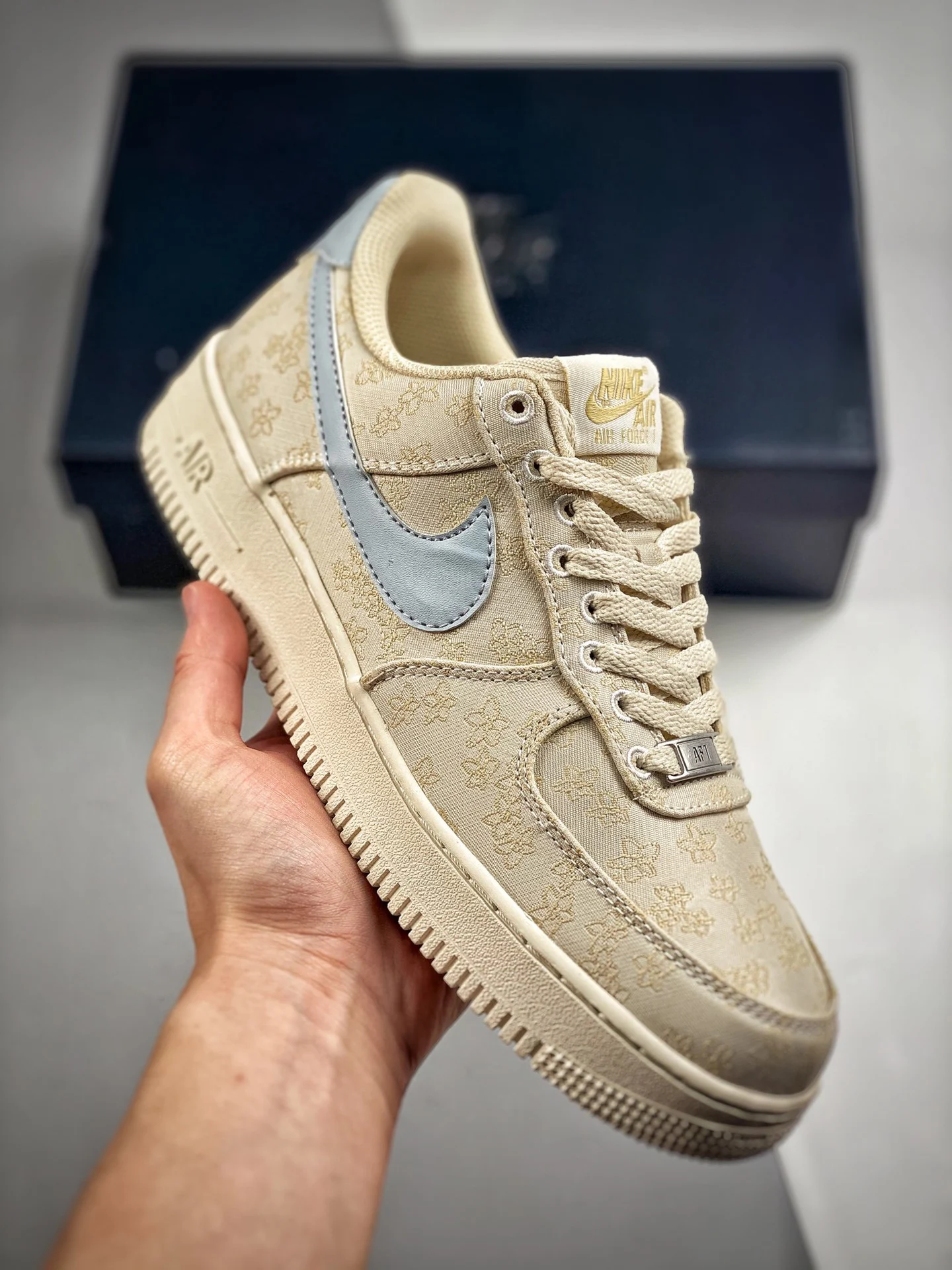 Nike Air Force 1 Low Flower Embroidery DR6402-900 For Sale