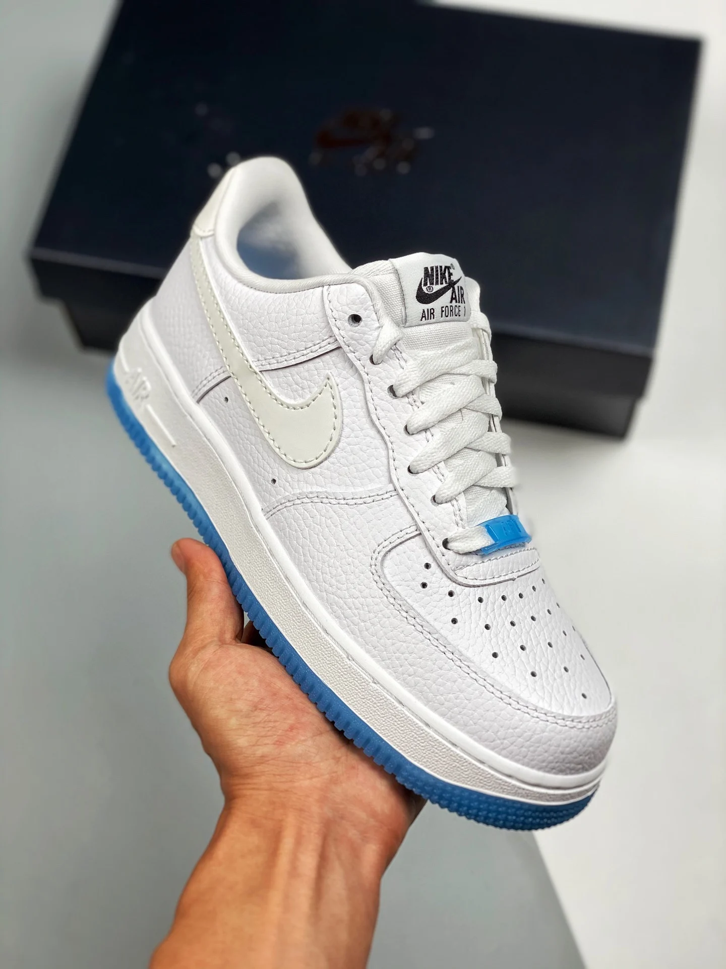 Nike Air Force 1 Low UV White University Blue For Sale