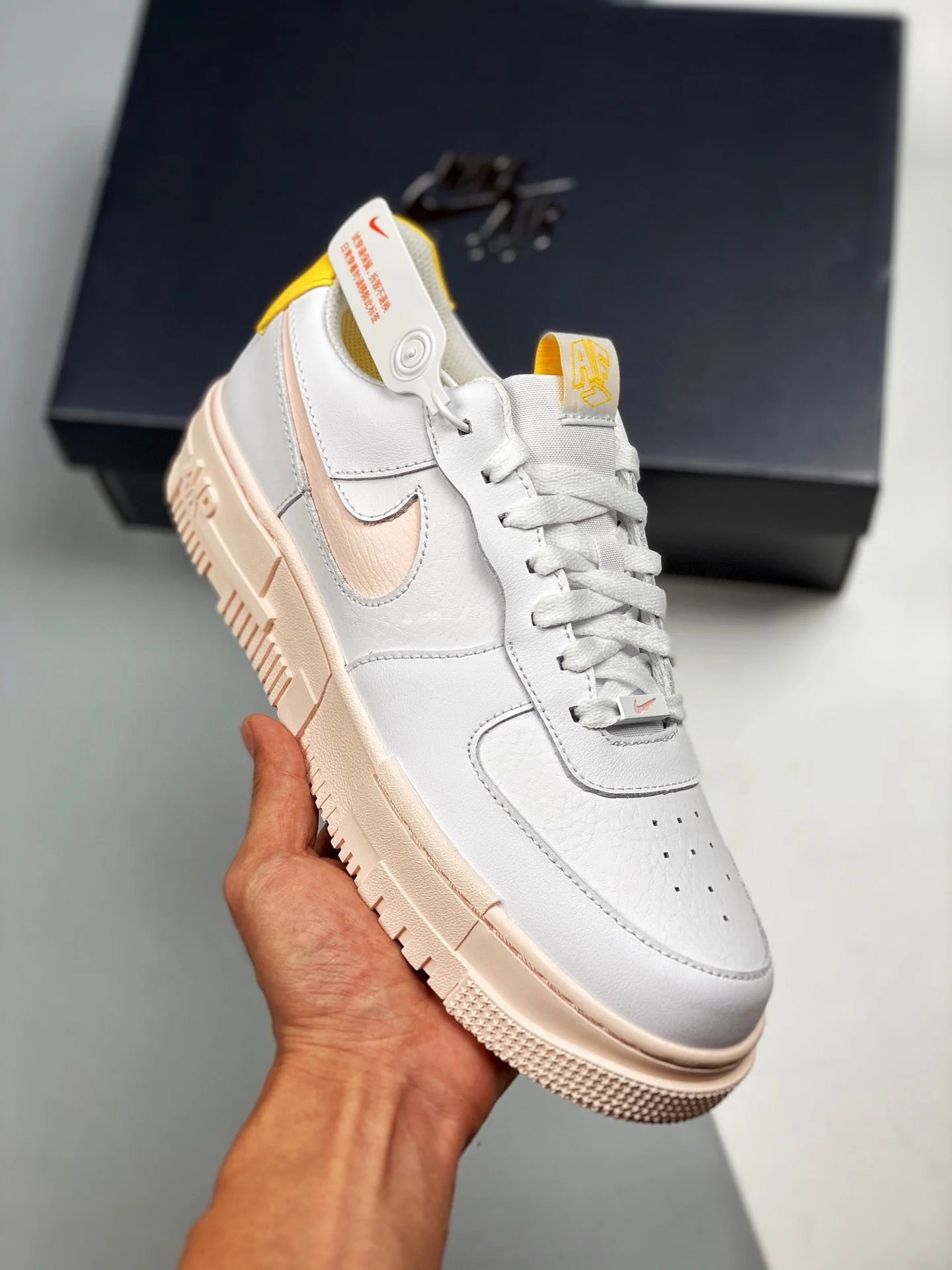 Nike Air Force 1 Pixel White Arctic Orange-Sail-Orange Pearl For Sale