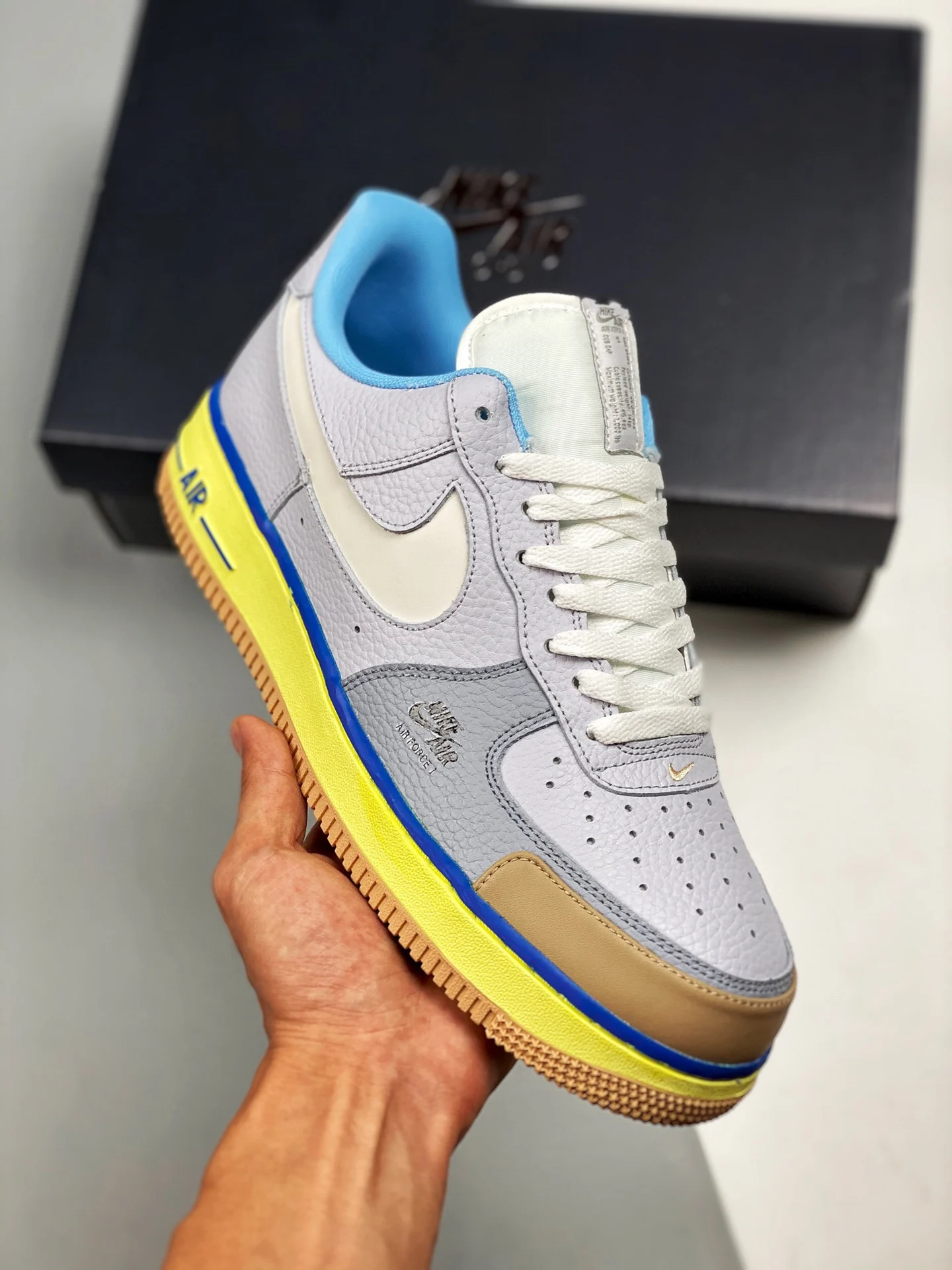 Nike Air Force 1 Premium Blue Pot Cookies For Sale